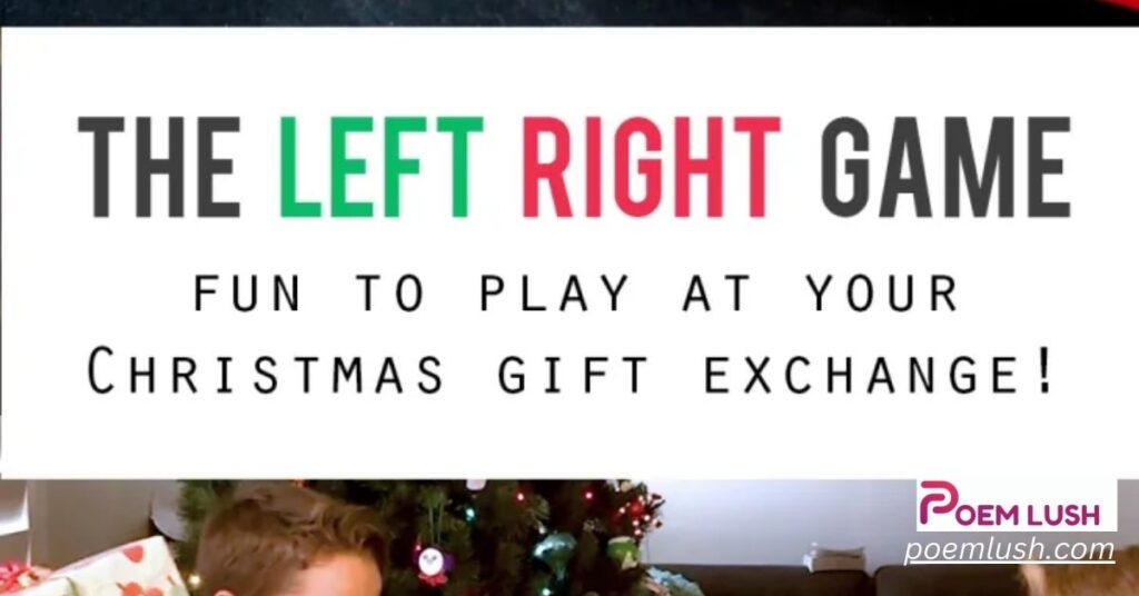 How to Play the Left Right Gift Exchange Game