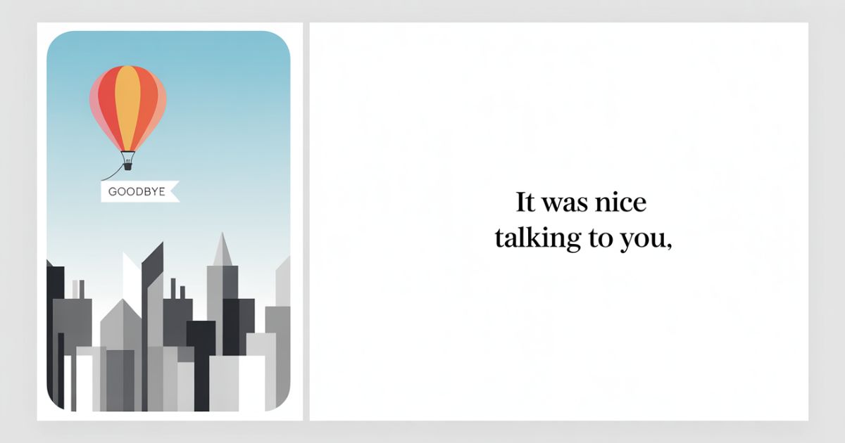 11 Other Ways to Say “It Was Nice Talking to You”