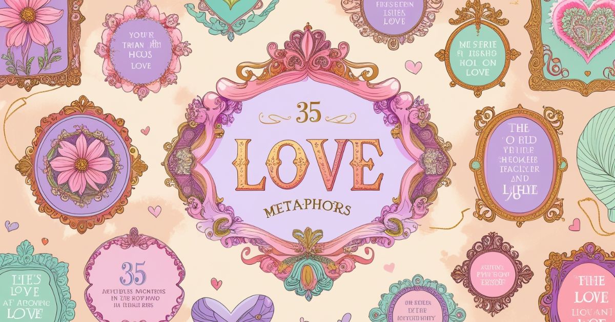 35 Metaphors for Love