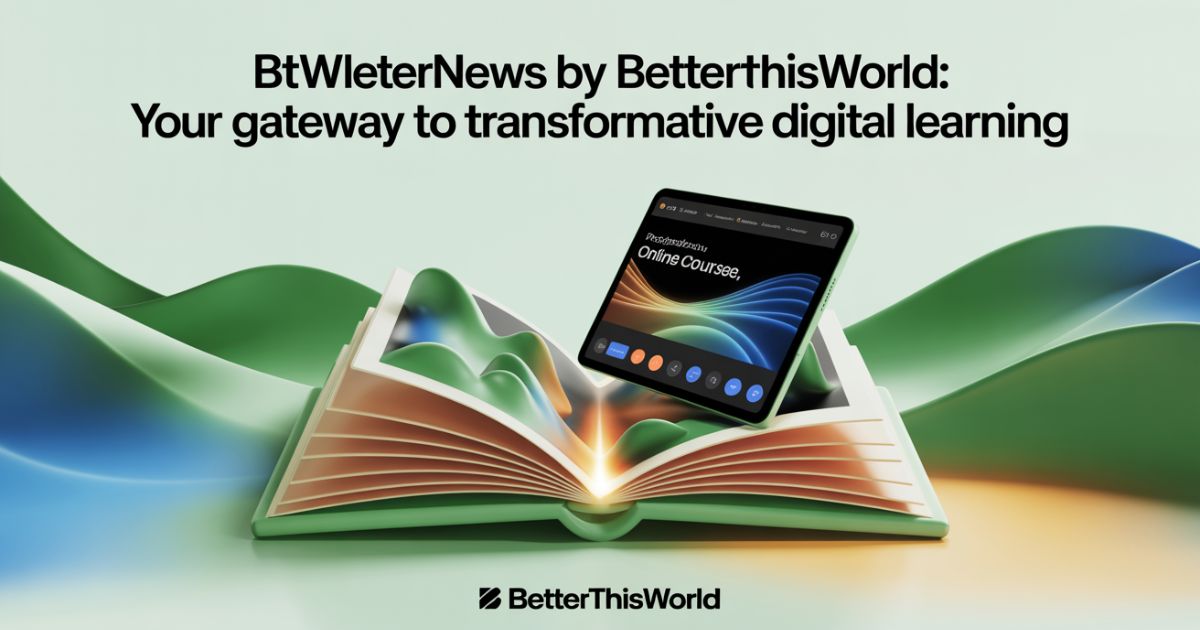BTWLetterNews by BetterThisWorld Your Gateway to Transformative Digital Learning