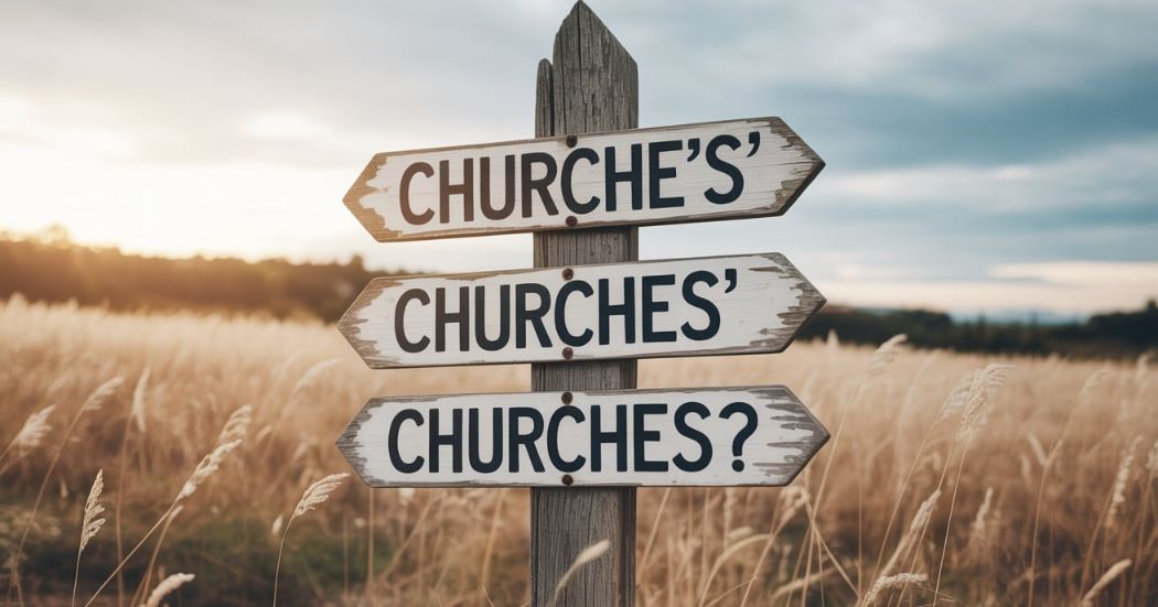 Church’s, Churches’ or Churches Unraveling the Confusion